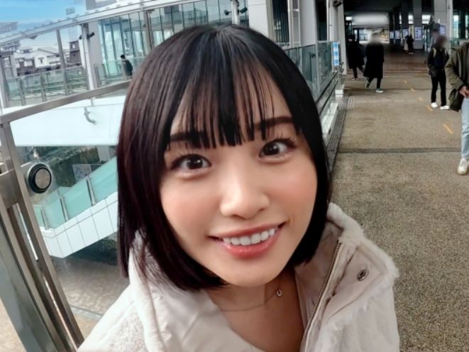 【剛毛JDの恥じらいセックス】毛深いおまんこを後ろから手マンで責められ、感度MAX！剛毛マ●コにチンポ挿入、激ピストンで喘ぎまくる素人女子大生ｗ 恥ずかしいのに感じちゃう姿がエロすぎ！