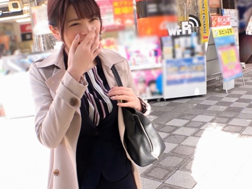 【美脚OLの淫乱覚醒】「ダメ…仕事中なのに…」真面目なOLお姉さんが、デスクの下でこっそりチ○ポ挿入！ピストンでガクブル痙攣、顔射フィニッシュで特濃ザーメンまみれ♡