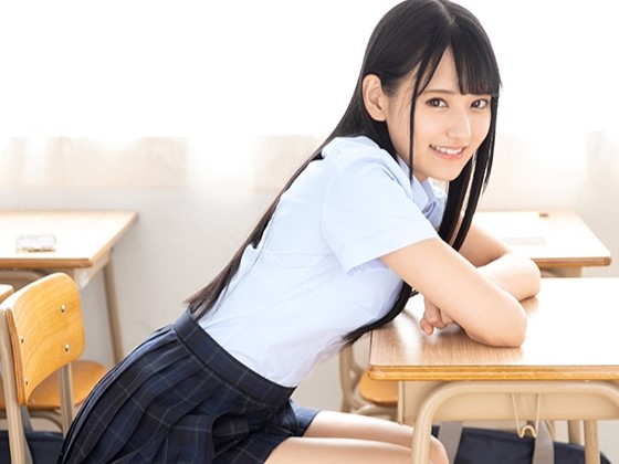 【八掛うみ×主観】スレンダー制服美少女と甘酸っぱい青春SEX♥美少女が見つめながらチンポを舐めてパイパンまんこで咥えこ